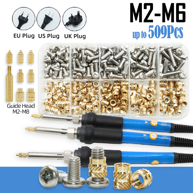Heat Set Thread Brass Insert N - Electronics Repair Kit With Soldering Iron บทวิจารณ์และราคา