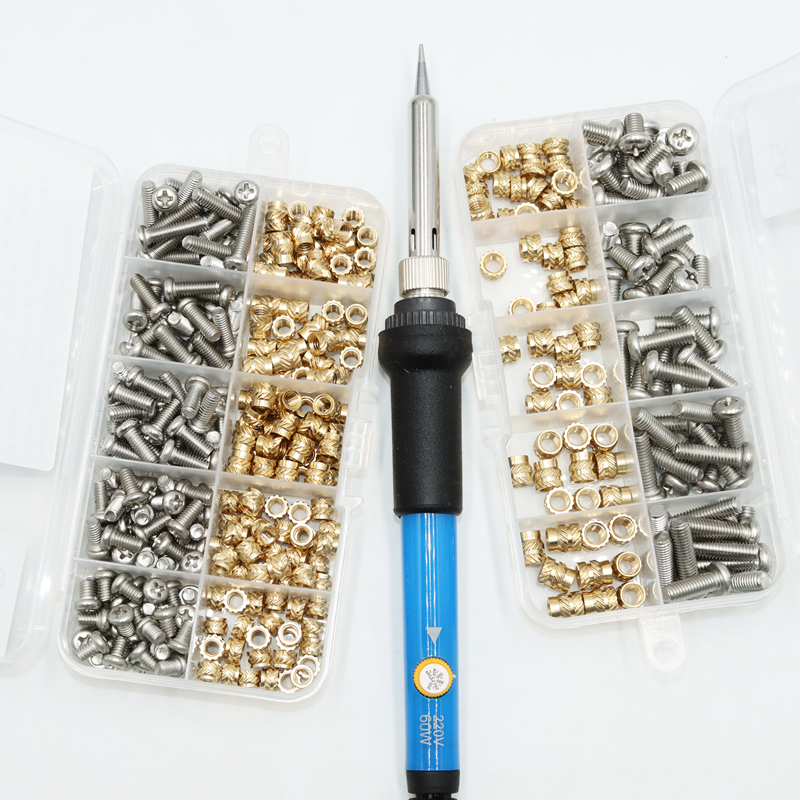 Heat Set Thread Brass Insert N - Electronics Repair Kit With Soldering Iron บทวิจารณ์และราคา