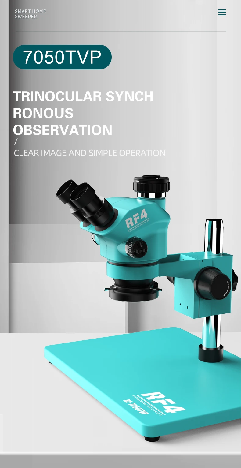 RF4 Microscope Big Base With T - Electronics Repair Engineer บทวิจารณ์และราคา