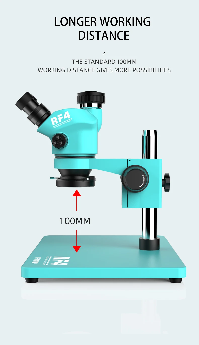 RF4 Microscope Big Base With T - Electronics Repair Engineer บทวิจารณ์และราคา