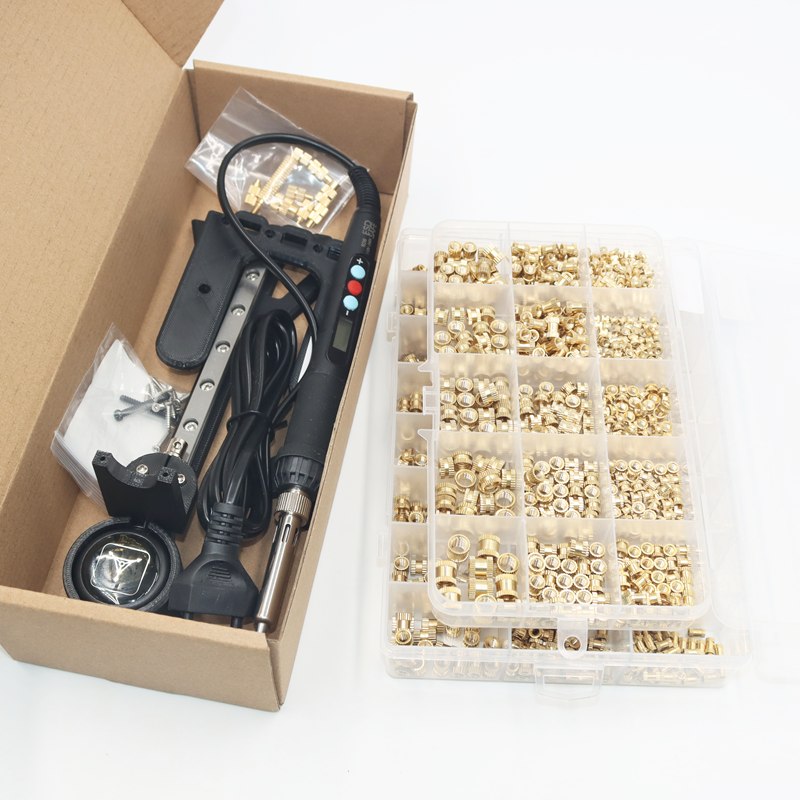 Thread Knurled Brass Heat Inse - Electronics Repair Kit With Soldering Iron บทวิจารณ์และราคา