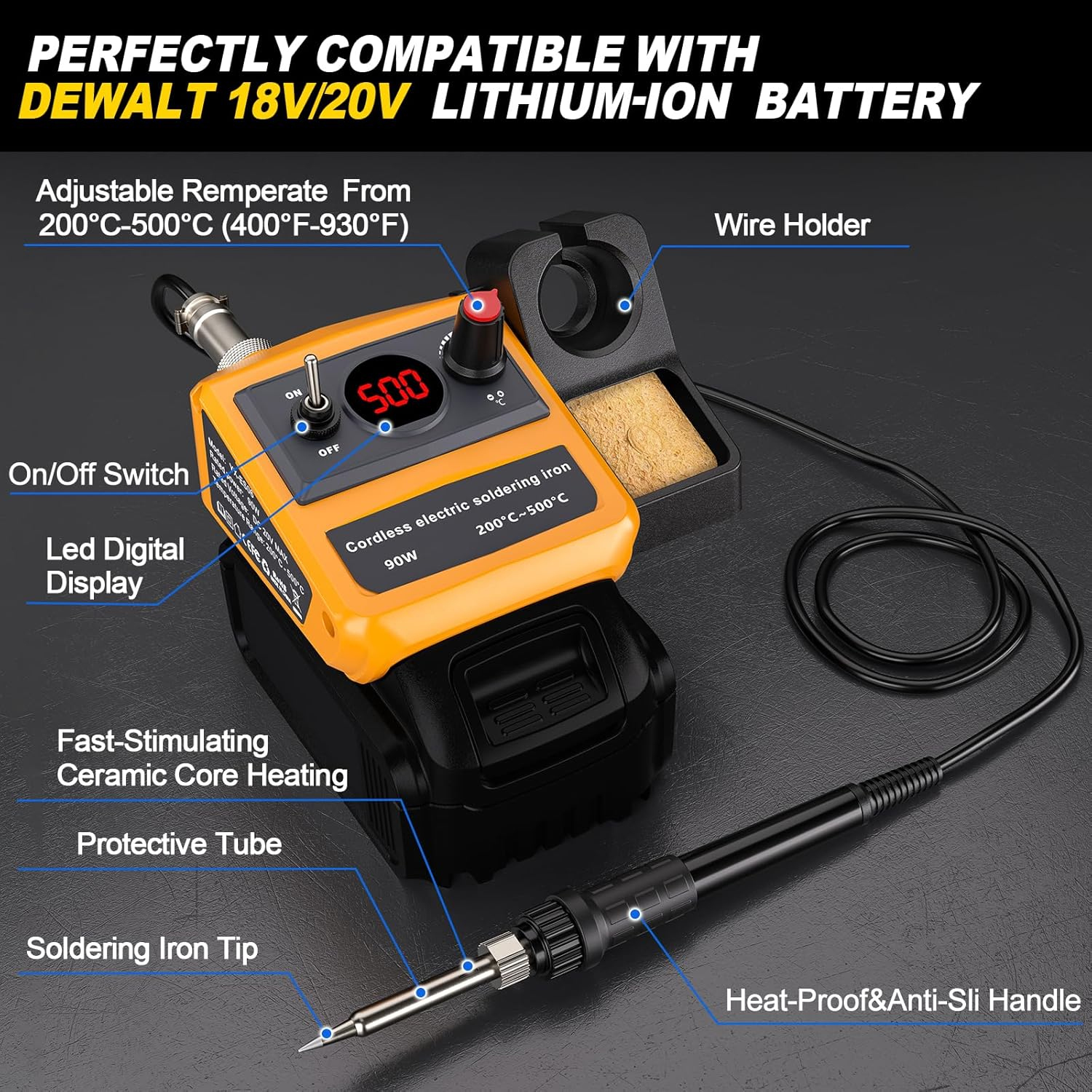 NEW Cordless Soldering Iron fo - Electronics Repair Kit With Soldering Iron บทวิจารณ์และราคา