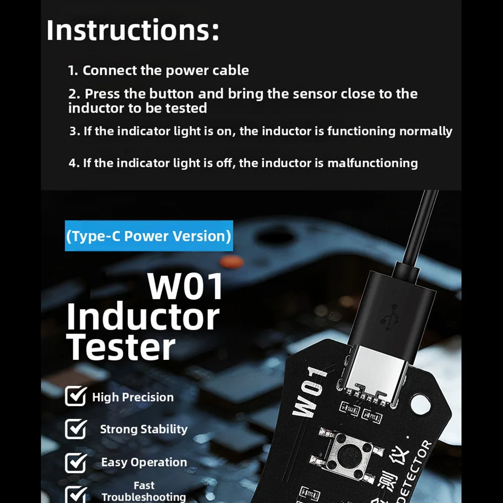 Handheld Inductance Tester For - Electronics Repair Engineer บทวิจารณ์และราคา