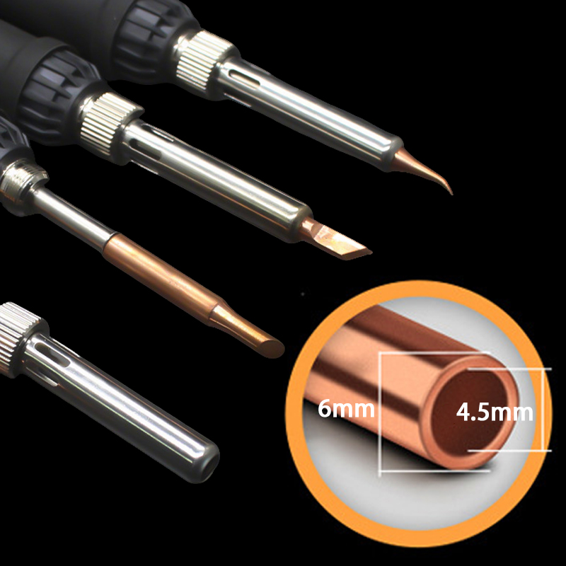 5PCS/Lot Pure Copper Soldering - Electronics Repair Kit With Soldering Iron บทวิจารณ์และราคา