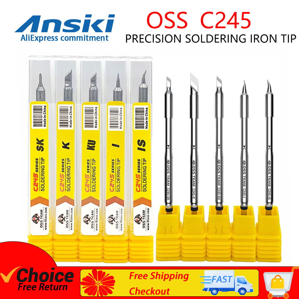 OSS C245 Soldering Iron Tip Pr - Electronics Repair Kit With Soldering Iron บทวิจารณ์และราคา