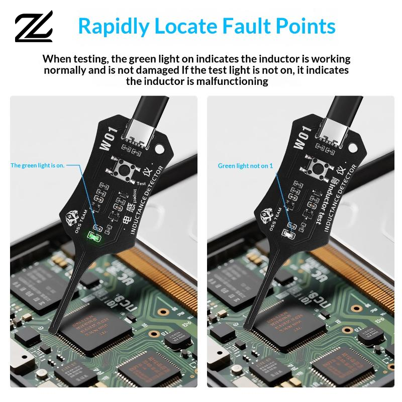 2 in 1 OSS Inductor Detector f - Electronics Repair Engineer บทวิจารณ์และราคา