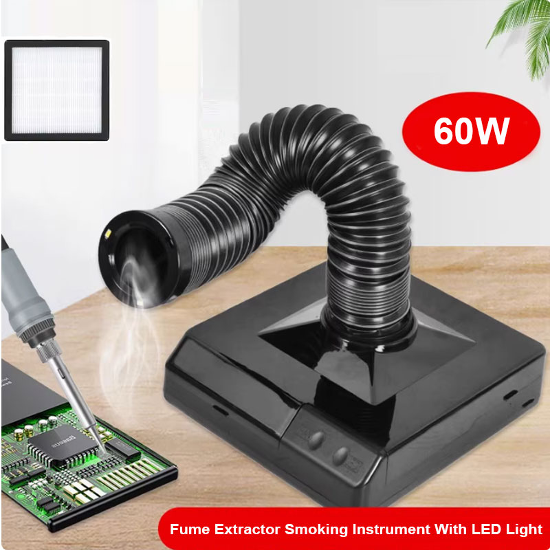 60W Soldering Iron Fume Extrac - Electronics Repair Kit With Soldering Iron บทวิจารณ์และราคา