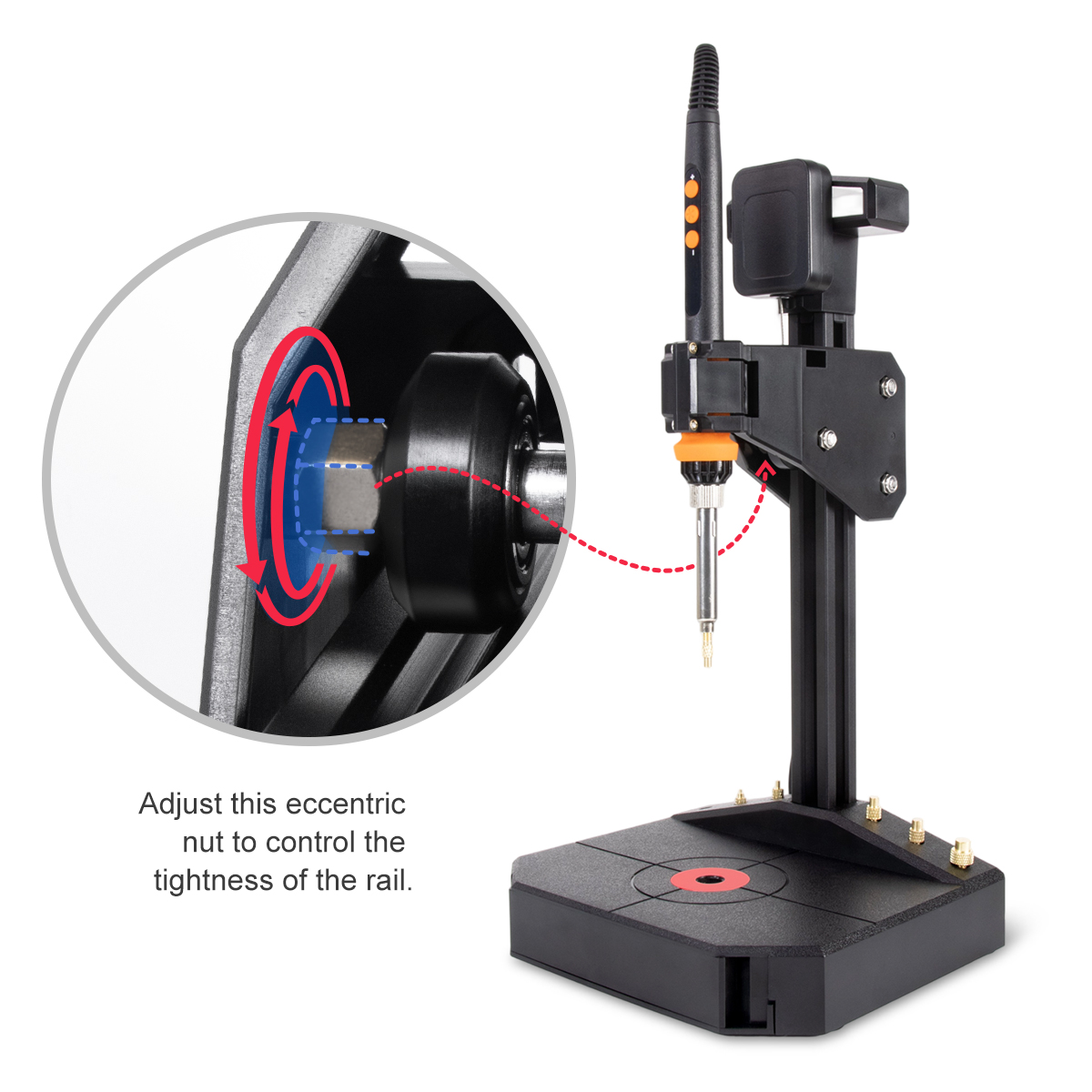 Heat Set Insert Press Tool Ste - Electronics Repair Kit With Soldering Iron บทวิจารณ์และราคา