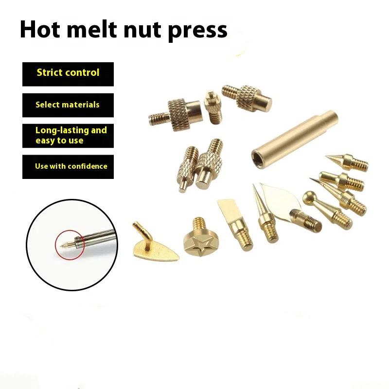 7/9/10Pcs Heat Insert Nut Iron - Electronics Repair Kit With Soldering Iron บทวิจารณ์และราคา