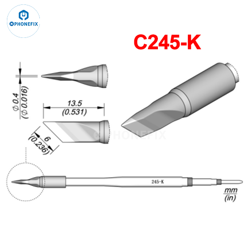 OEM C245 C470 Series Tips C245 - Electronics Repair Kit With Soldering Iron บทวิจารณ์และราคา